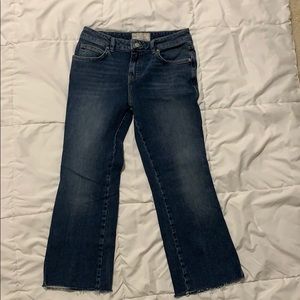 Free People flare crops